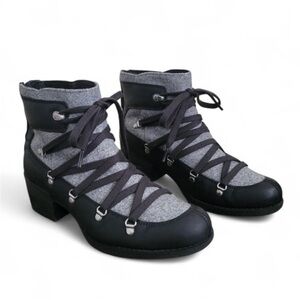 New Merrill Shiloh II Warm Boot Ankle Boots Black Grey